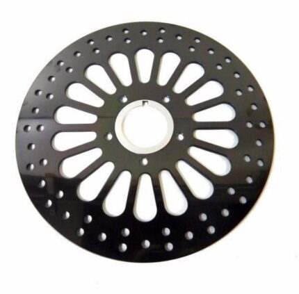 11.5" Black Stainless Steel Super Spoke Front Brake Rotor Disk 1984-2013 Harley