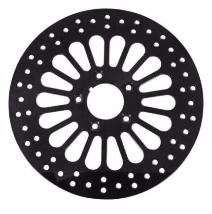 11.5" Black Stainless Steel Super Spoke Front Brake Rotor Disk 1984-2013 Harley