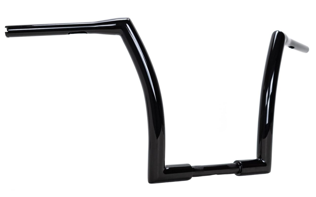 14" Black Fat Monster Ape Hangers Apes Handlebars Harley Softail Dyna Sportster