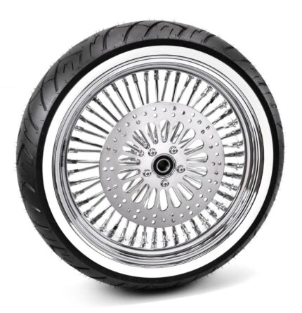 16 X 5.5 52 Fat Mammoth Spoke Rear Wheel Rim WW Shinko Tire 09-21 Harley Touring