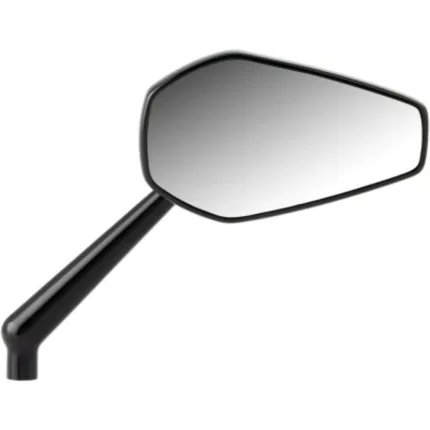 Arlen Ness Black Mini Stocker Right Side View Mirror Handlebar Screw-In Harley
