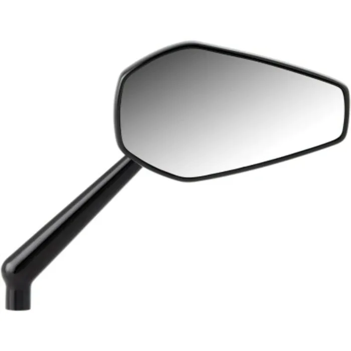 Arlen Ness Black Mini Stocker Right Side View Mirror Handlebar Screw-In Harley