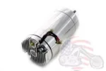 Chrome 12 Volt 2-Brush Generator Low Output Regulator Harley Flathead Sportster