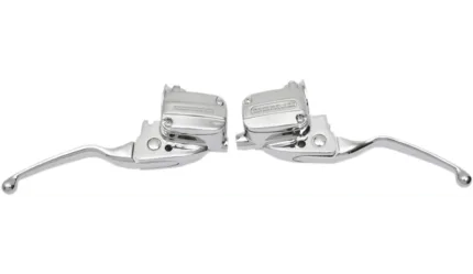 Chrome Handlebar Control Kit Hydraulic Master Cylinder 2017-2020 Harley Touring