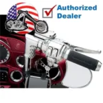 Chrome Handlebar Switch Buttons Cap Covers Radio Cruise Control Harley Touring
