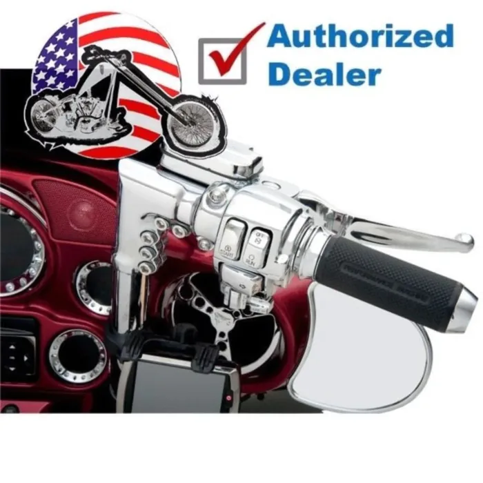 Chrome Handlebar Switch Buttons Cap Covers Radio Cruise Control Harley Touring