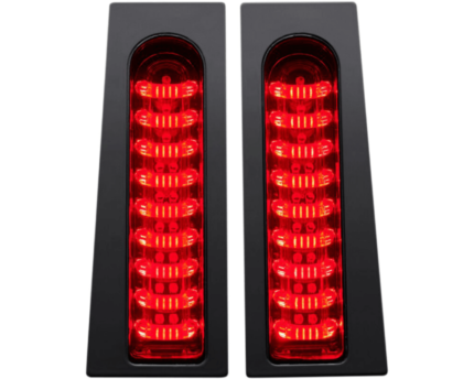 Custom Dynamics ProBEAM Black Fillerz LED Indicator Lights 2014+ Harley Touring