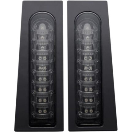 Custom Dynamics ProBEAM Black Fillerz LED Indicator Lights 2014+ Harley Touring