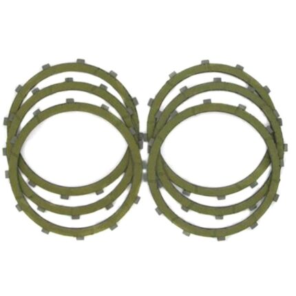 Drag Specialties Aramid Clutch Friction Plates Kit 6 Harley Big Twin 37931-84