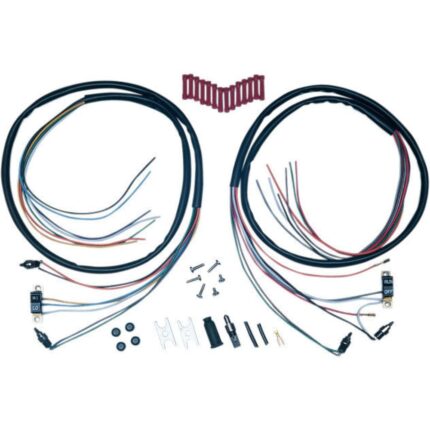 Handlebar Wiring Harness Switches Control Harley Ironhead Shovelhead 1973-1981