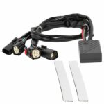 Hogworkz LED Saddlebag Turn Signals Brake Running Light Black Harley Touring 14+