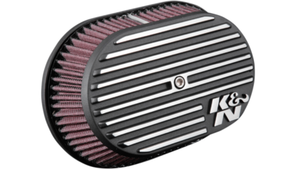 K&N Street Metal Sidedraft Air Intake Cleaner System Harley Touring Softail 17+