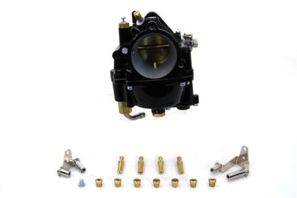 New Black S&S Super E Shorty Carb Carburetor Harley Big Twin Sportster Chopper