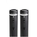 Rinehart Black MotoPro45 4.5" Slip-On Pipe Mufflers Exhaust 17+ Harley Touring