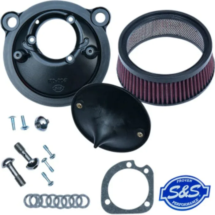 S&S Cycles Super Stock Stealth Air Cleaner Filter Cover 2007+ Harley Sportster