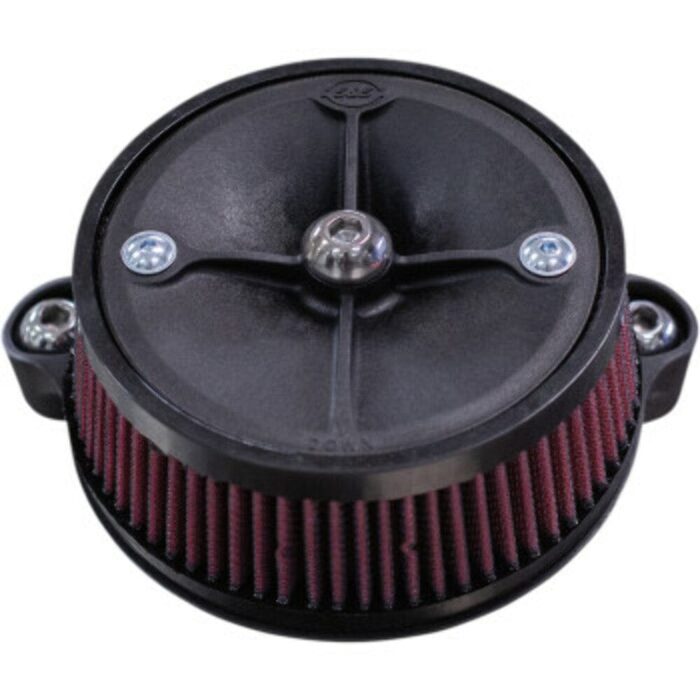 S&S Stealth Air Cleaner Kit Black Hi Flow Intake Assembly Harley Touring Softail