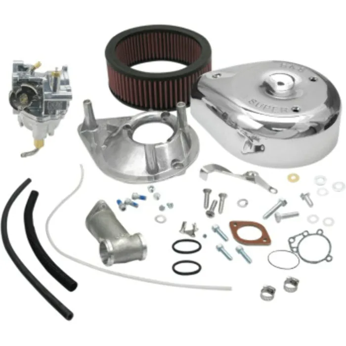 S&S Super E Carb Carburetor Kit 1955-1965 Harley Big Twin Panhead FL FLH 11-0401