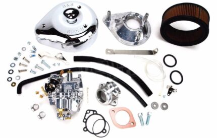 S&S Super E Carb Carburetor Kit 1957-1978 Harley Sportster Ironhead XL 11-0404