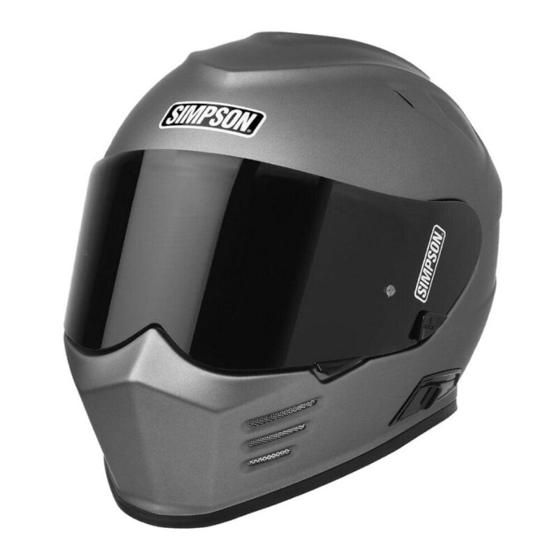 Simpson Ghost Bandit Flat Alloy Motorcycle DOT Full-face Helmet - Various Sizes