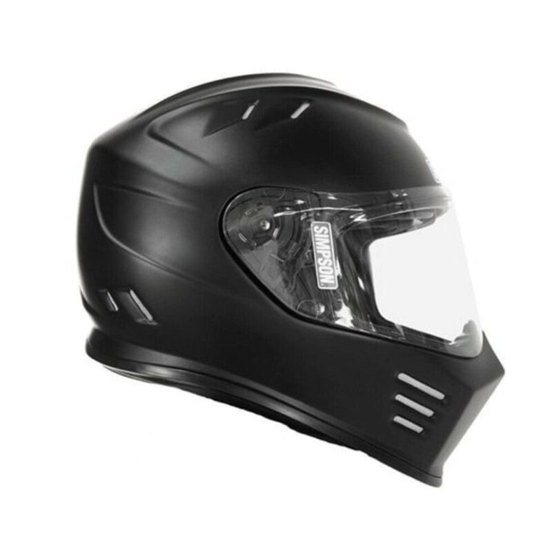 Simpson Ghost Bandit Flat Black Motorcycle DOT Full-face Helmet - Various Sizes