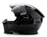 Simpson Mod Bandit Gloss Black Motorcycle DOT Full-face Helmet