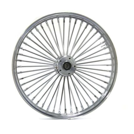 Ultima Chrome 21 3.5 48 Fat King Spoke Front Wheel Rim Harley Touring Dual Disc